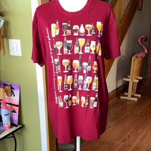 Belgium Beer Tee See Description for Size